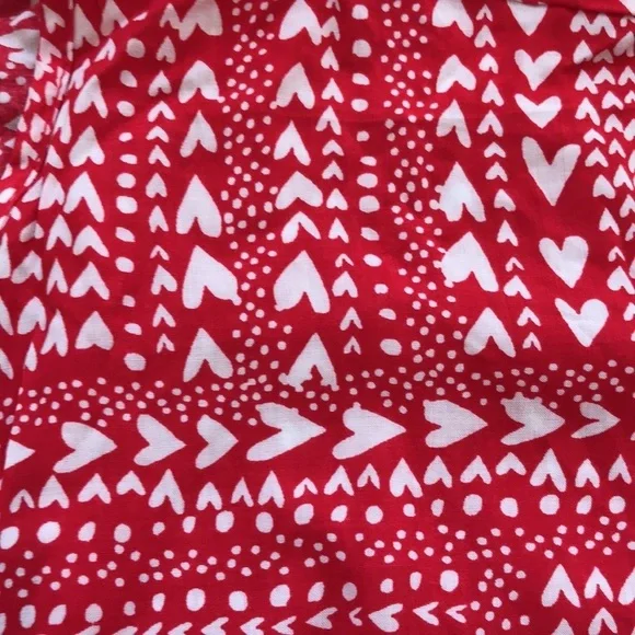 VICTORIA'S SECRET OS red printed duster or cover up - Picture 6 of 9